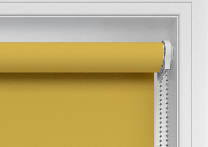 Palermo (Blackout), Mustard - Twist&Fit Roller Blind - Image 11